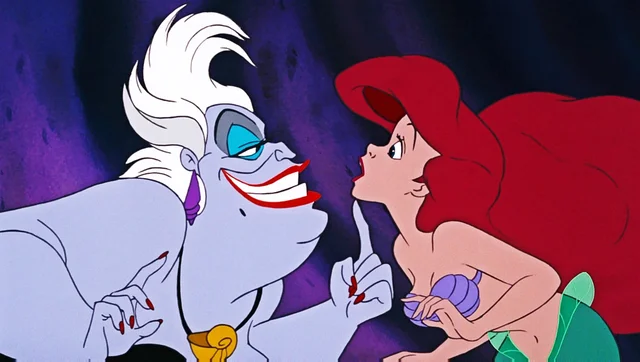 Ariel and Ursula