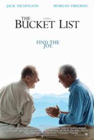 Finish the bucket list