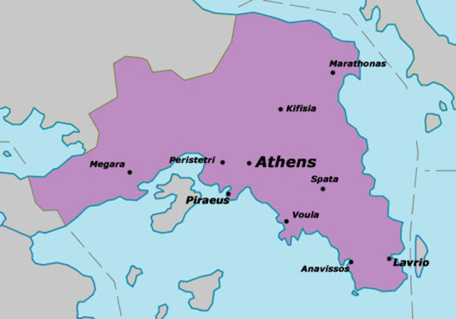The Allies liberate Athens