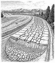 Primeros caminos de concreto en Escocia