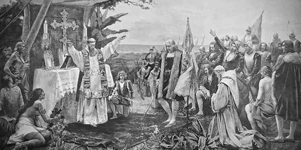 🔴 🇪🇸 Primera Santa Misa celebrada en el Nuevo Mundo