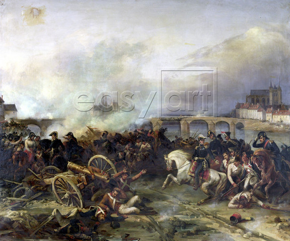 The Battle of Montereau