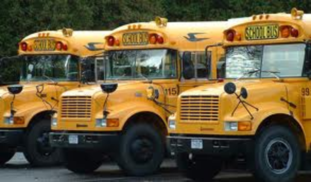 The supreme court uses busing to help integrate schools.