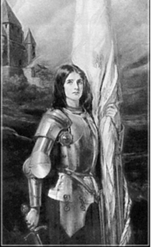 Joan leads an attack