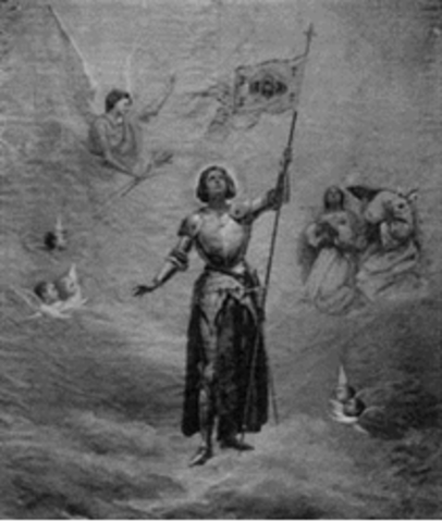 Joan of Arc becomes a saint