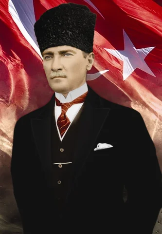 Secretario General Mustafa Kemal Ataturk.