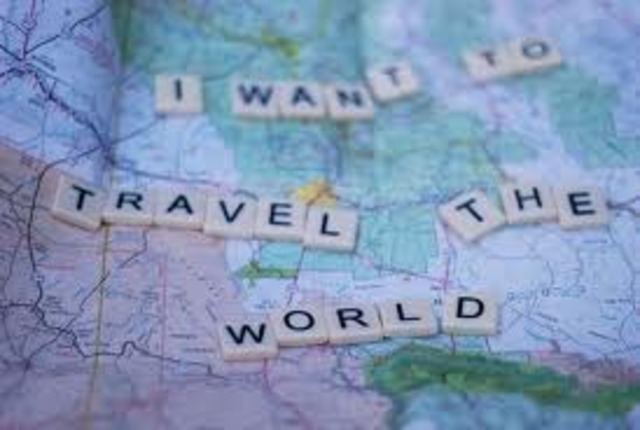 I want to travel the world