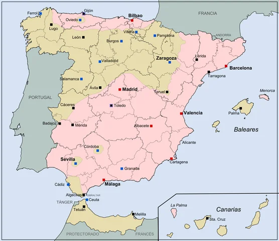 Estatu-kolpea Espainian 1936ko uztailean