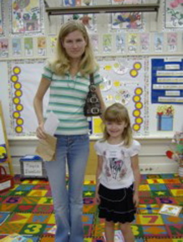 K's 1st day of school (personal)