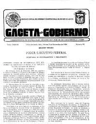 Establecimiento del Convenio Único de Desarrollo en los Estados