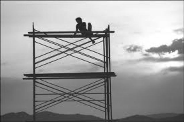 Bruner coins the term scaffolding