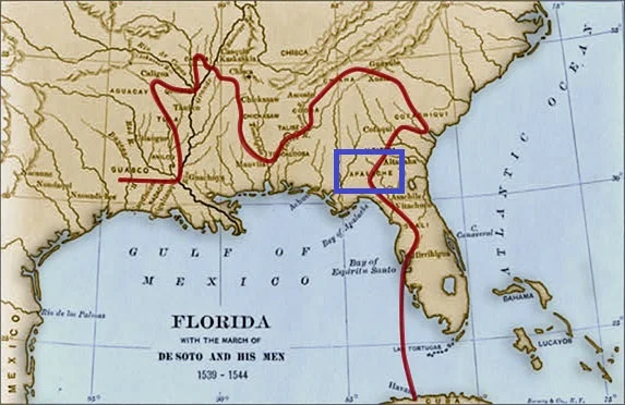 🔴 🇪🇸 Hernando de Soto llega a la Florida