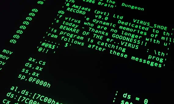 Nacimiento primer virus internet