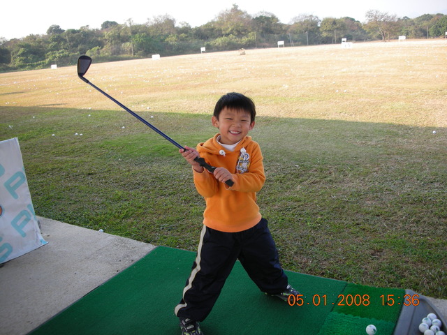 First time playing Golf!