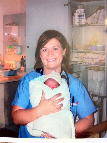 I was born in Canada.