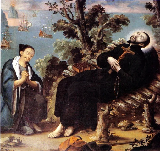 🔵Fallecimiento de San Francisco Javier