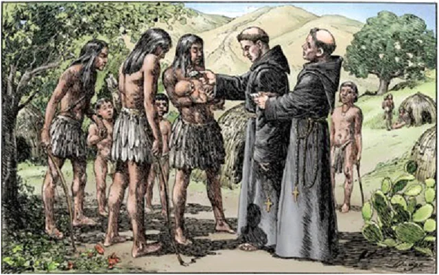 🇪🇸🔵1eros misioneros franciscanos a la "Nueva España" (Mexioco)