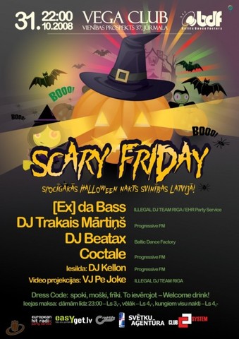 SCARY FRIDAY Jūrmalā