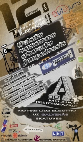 Lielais vasaras noslēguma jampadracis Milzkalnē