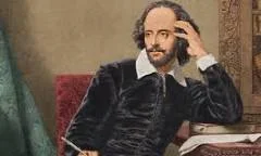 The writer William Shakespeare