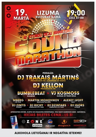 SOUND MARATHON Lizumā