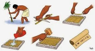 Se inventa y utiliza el papiro en Egipto. (3.000 a.C)