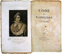 Napoleonic Code is established