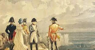 Napoleon is exiled to Elba