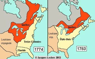 Le traité de Paris de 1783
