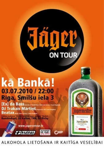 JAGER ON TOUR Rīgā
