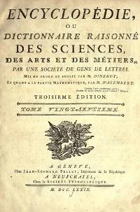 Es publica la primera enciclopèdia