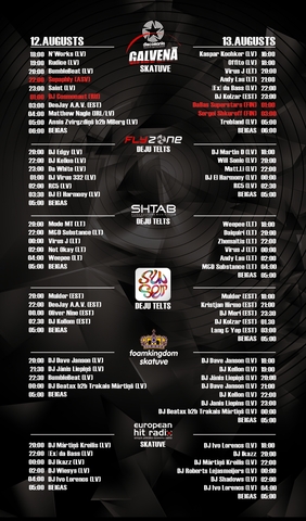 BALTIC CLUB MUSIC FESTIVAL 2011 Valmierā