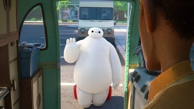 Hiro finds Baymax