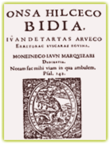 "Ontsa hiltzeko bidia" argitratu.