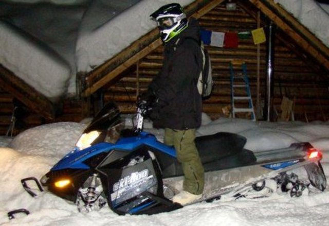 I got my snowmachine!