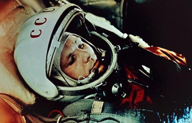 First Man in space