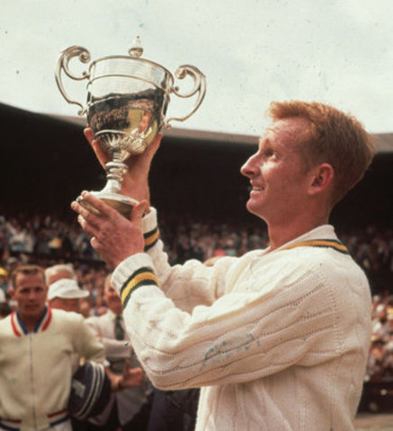 Rod Laver wins Wimbledon