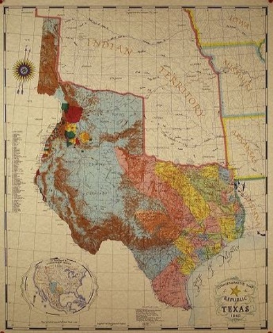 Recognition of Texas as a country