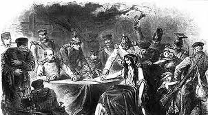 Signature d'un armistice