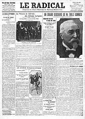 Création du Parti Radical