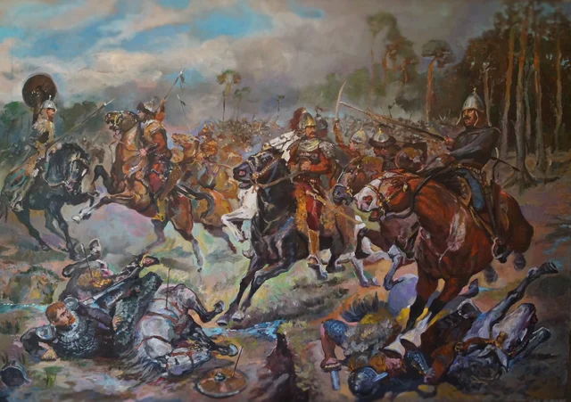 Battle with the Moravians