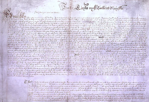 1628, Petición de derecho.