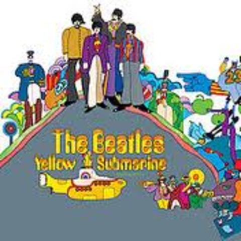 Beatles release "yellow submarine"