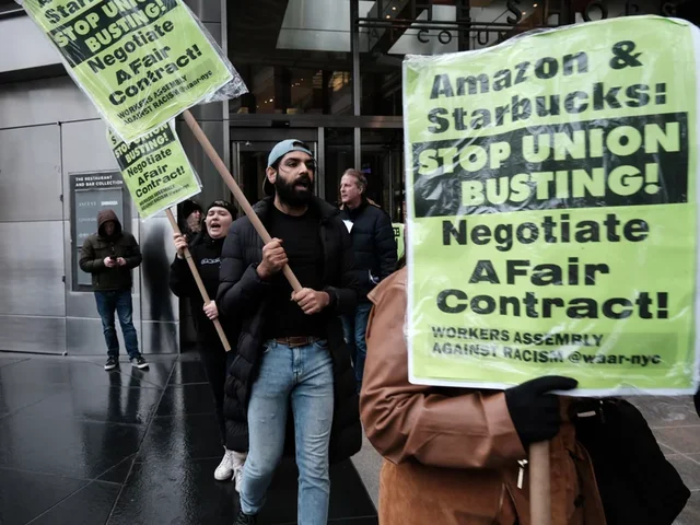 Labor's labors lost? A year after stunning victory at Amazon, unions are stalled