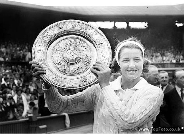 Margaret Smith wins Wimbledon