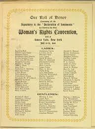 The Declaration of rights of Women