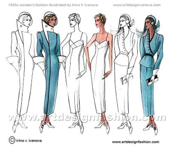 Fashion: development of Art Deco