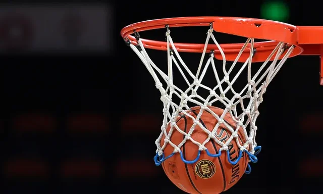 playing basketball
