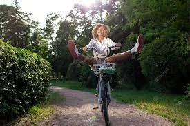 Riding bikes