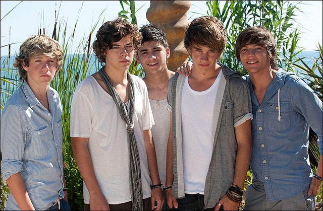 One direction were formed as a group<3